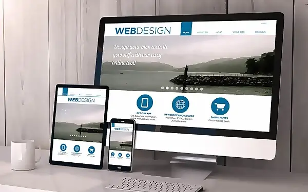 Dienstleistungen für Website-Design